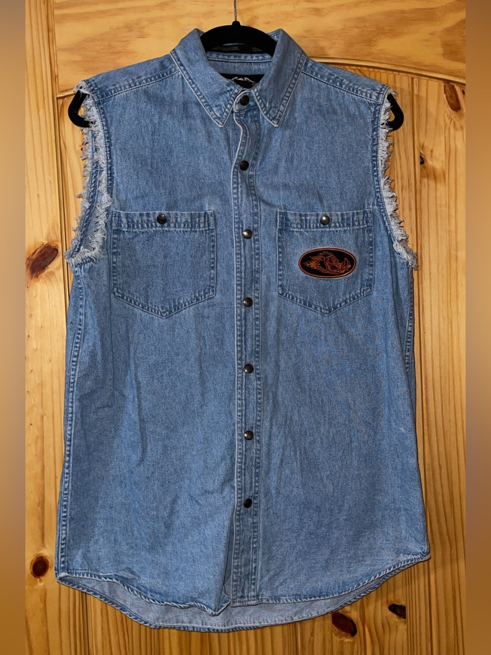 Harley-Davidson Denim Button Up